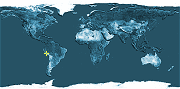 Position sur une mappemonde